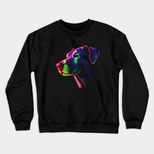 Neon Doggo Crewneck Sweatshirt